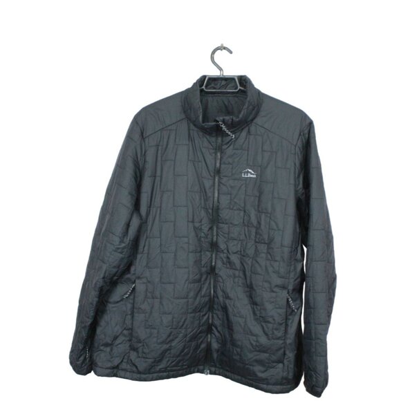 LL Bean Trail Model Waterproof 3 in 1 Jacket Liner Jacket Only Black 2X Plus - Picture 1 of 10